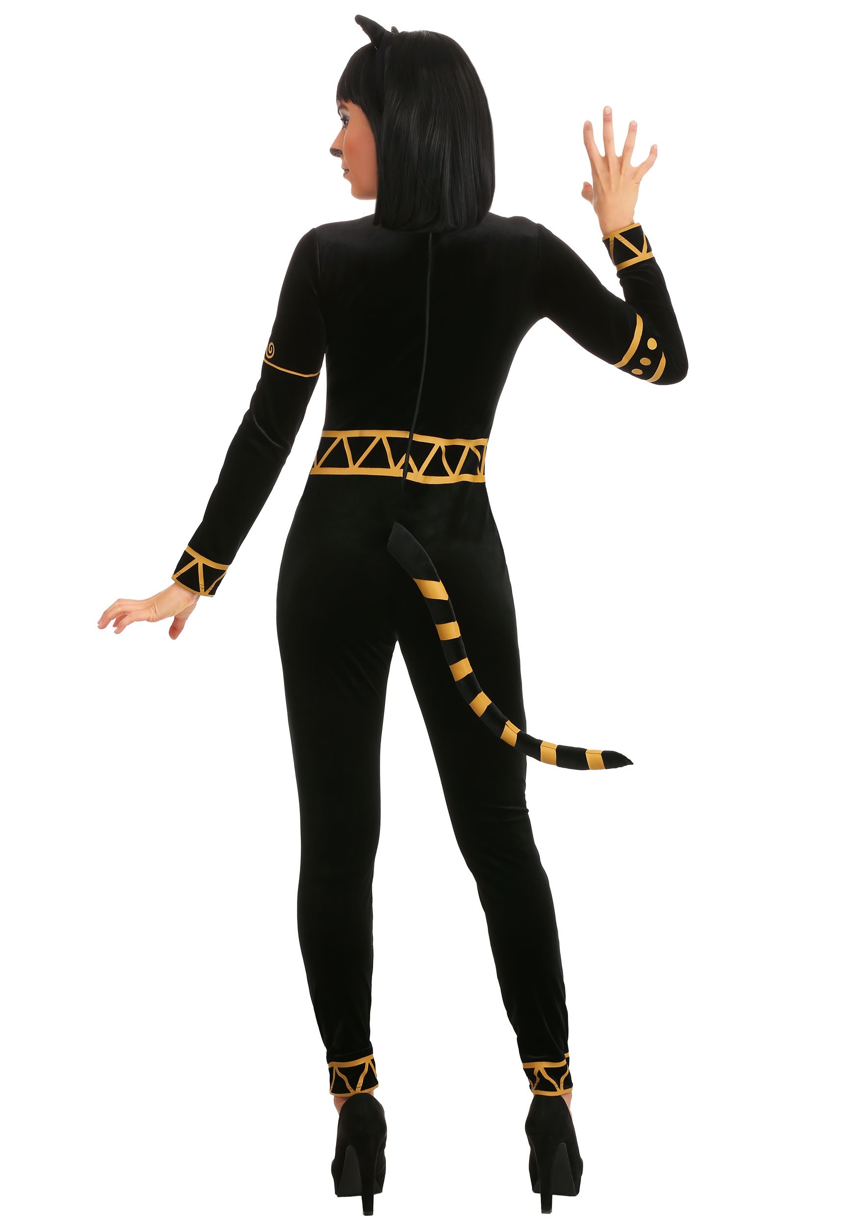 Cleo Cat Fancy Dress Costume  For Women