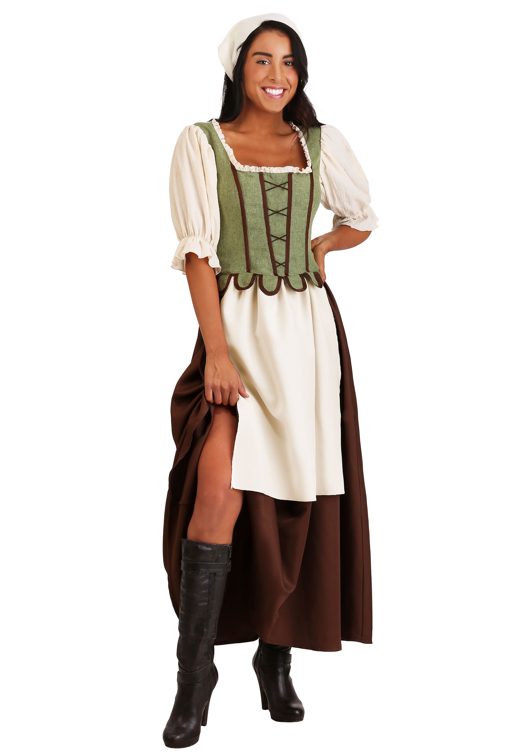 Medieval Pub Wench Women's Fancy Dress Costume