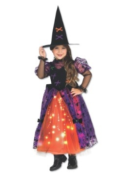 Sparkle Witch Girl's Costume