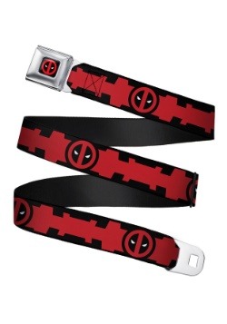 Marvel Deadpool Utility Belt Seatbelt Buckle Belt