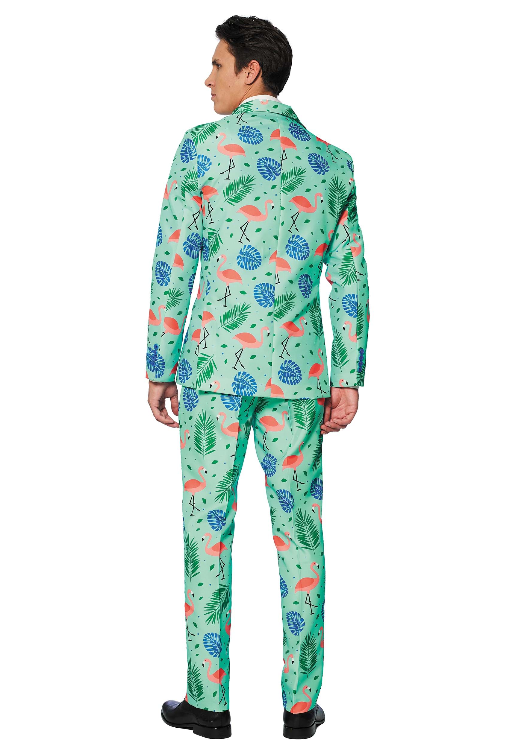 Men's Suitmeister Tropical Suit Fancy Dress Costume