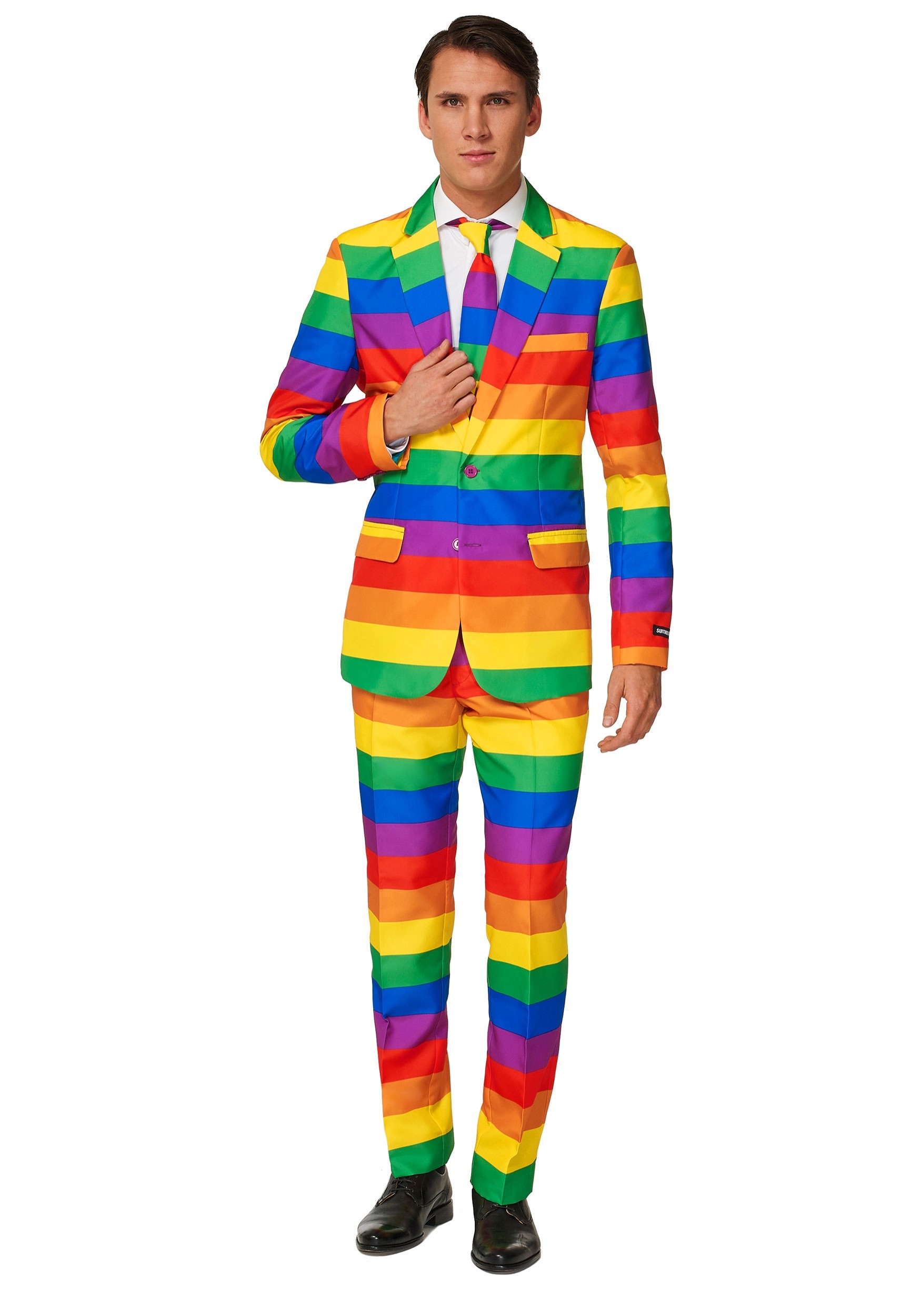 Men's Rainbow Suitmeister Suit Fancy Dress Costume