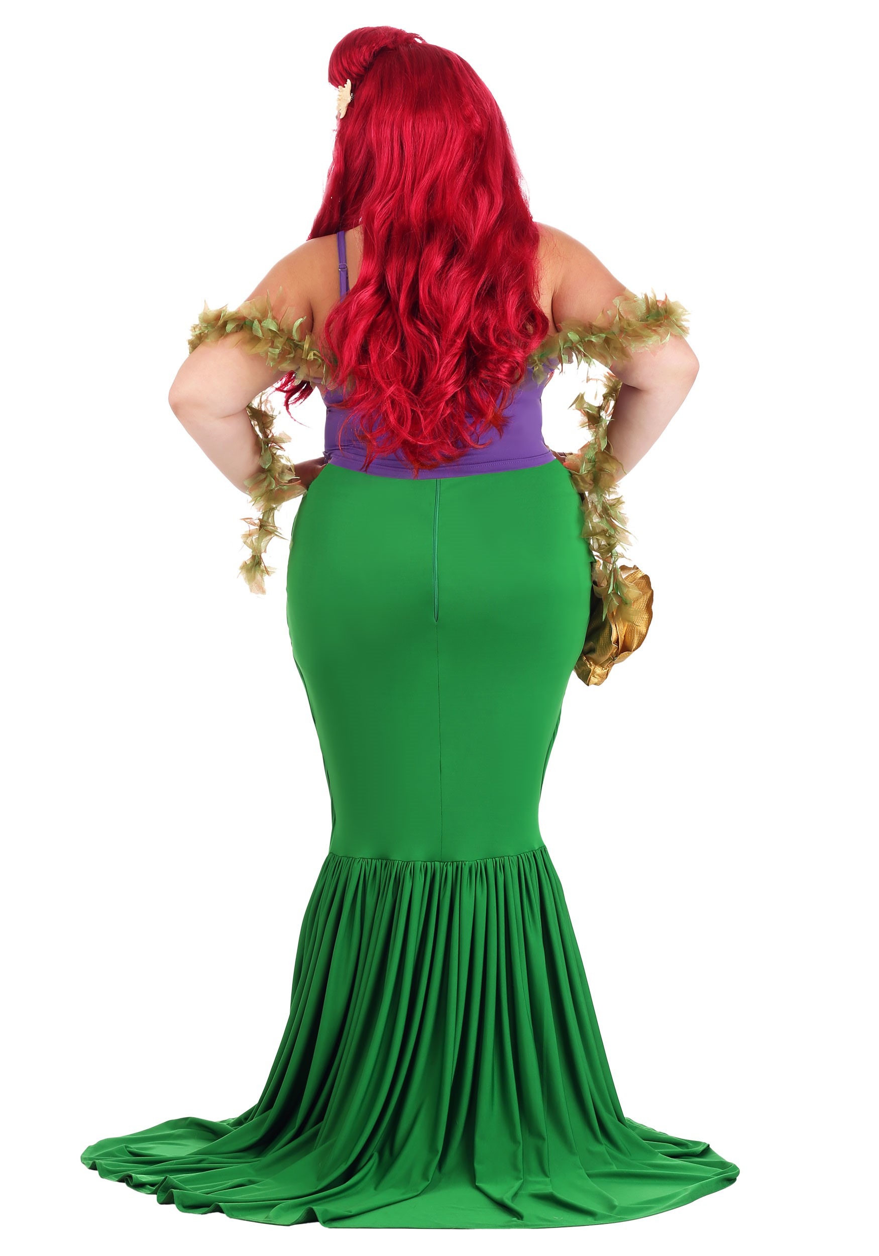 Undersea Mermaid Fancy Dress Costume For Plus Size Women