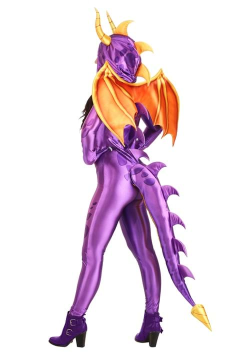 Womens Spyro The Dragon Costume Jumpsuit 4344