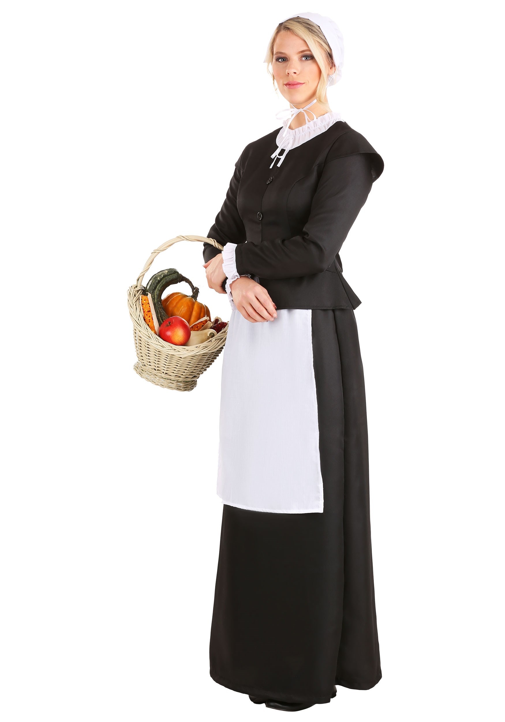 Thankful Pilgrim Fancy Dress Costume For Women