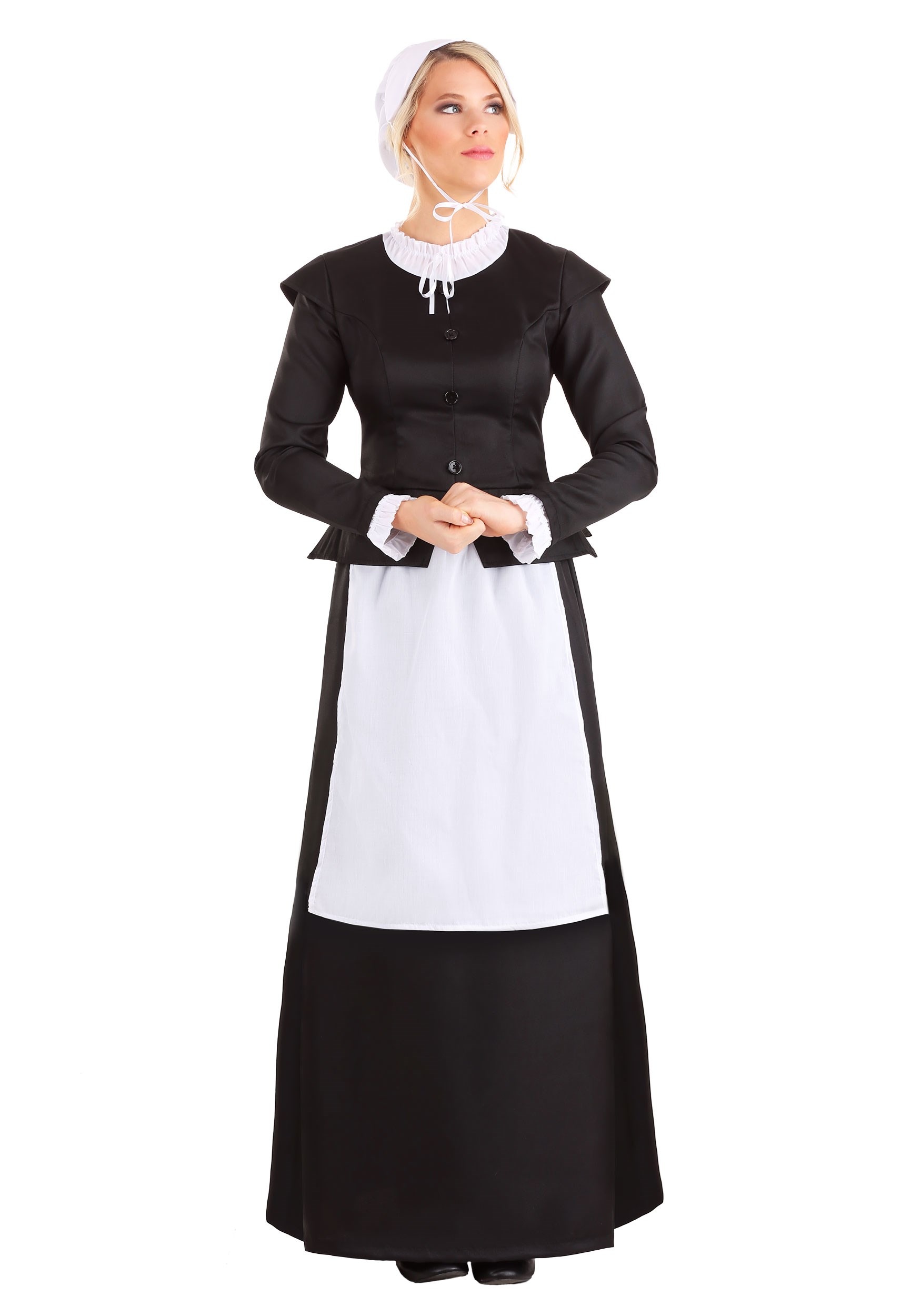 Thankful Pilgrim Fancy Dress Costume For Women