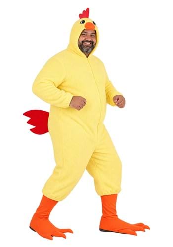 Plus Size Adult Cluckin' Chicken Costume new