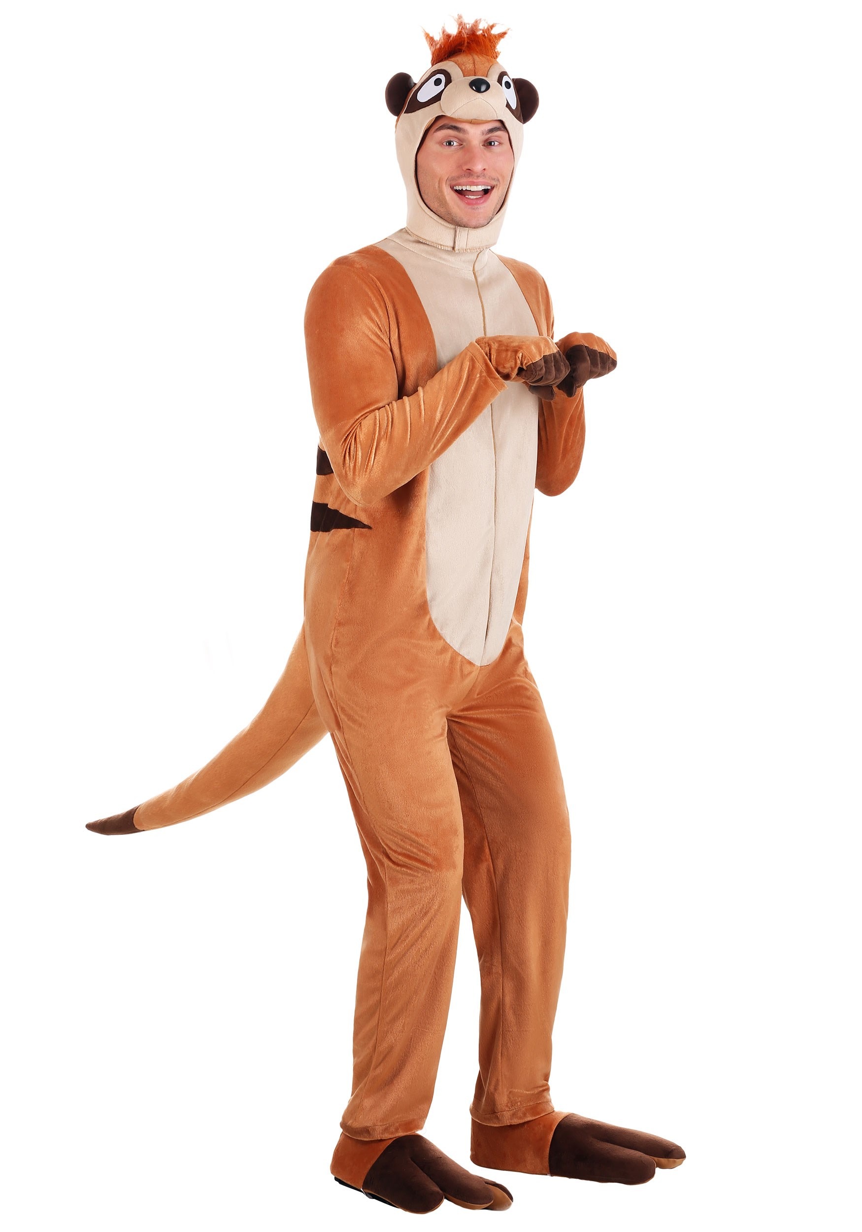 Adult Meerkat Fancy Dress Costume