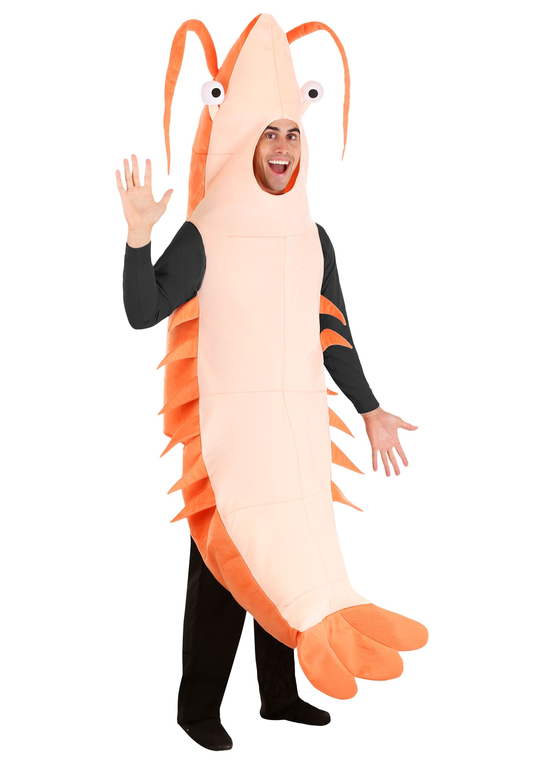 Shrimp Fancy Dress Costume For Adults