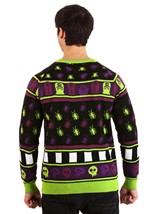 Beetlejuice It's Showtime! Ugly Halloween Sweater Alt 5