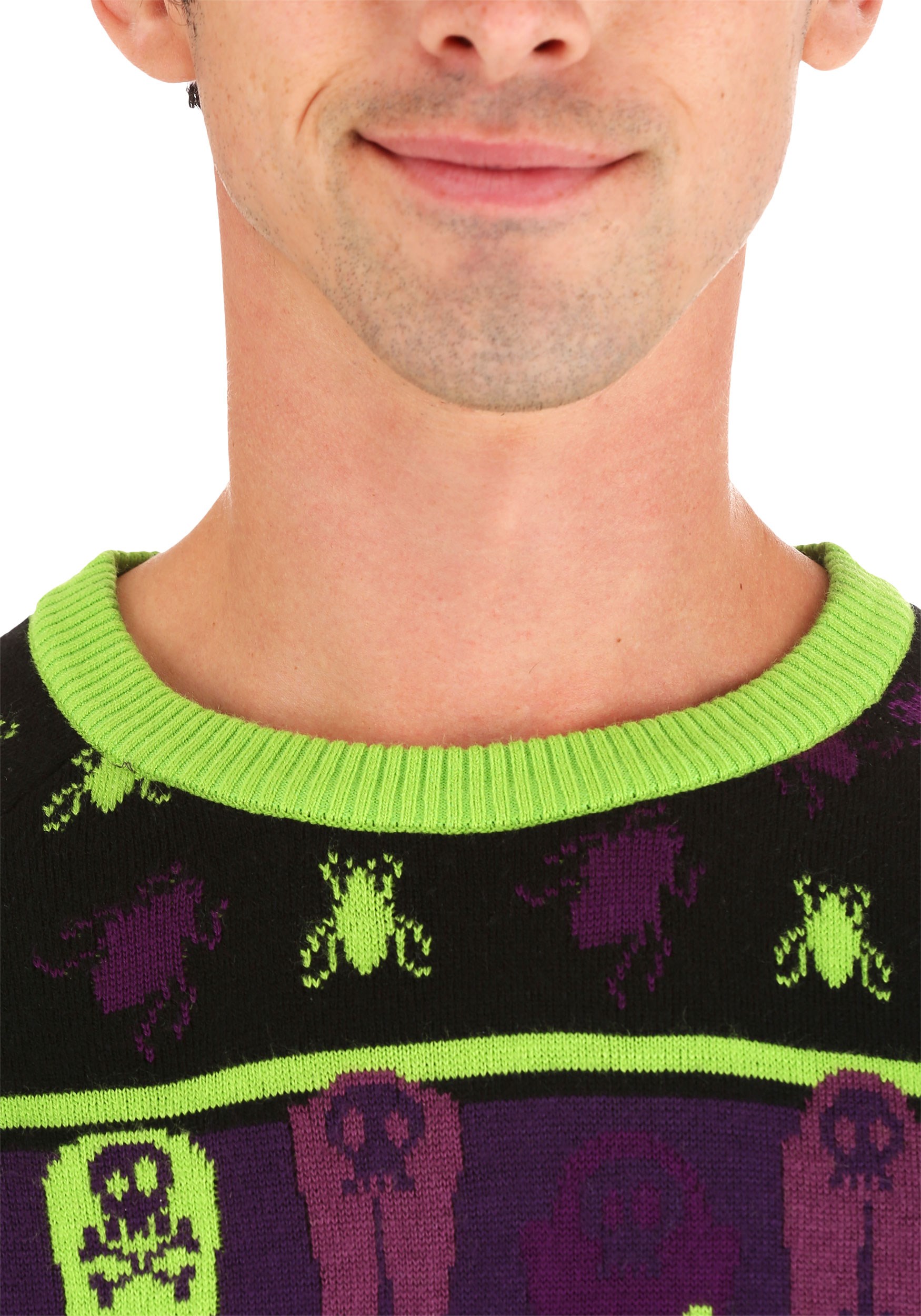 Adult Beetlejuice It's Showtime! Halloween Sweater
