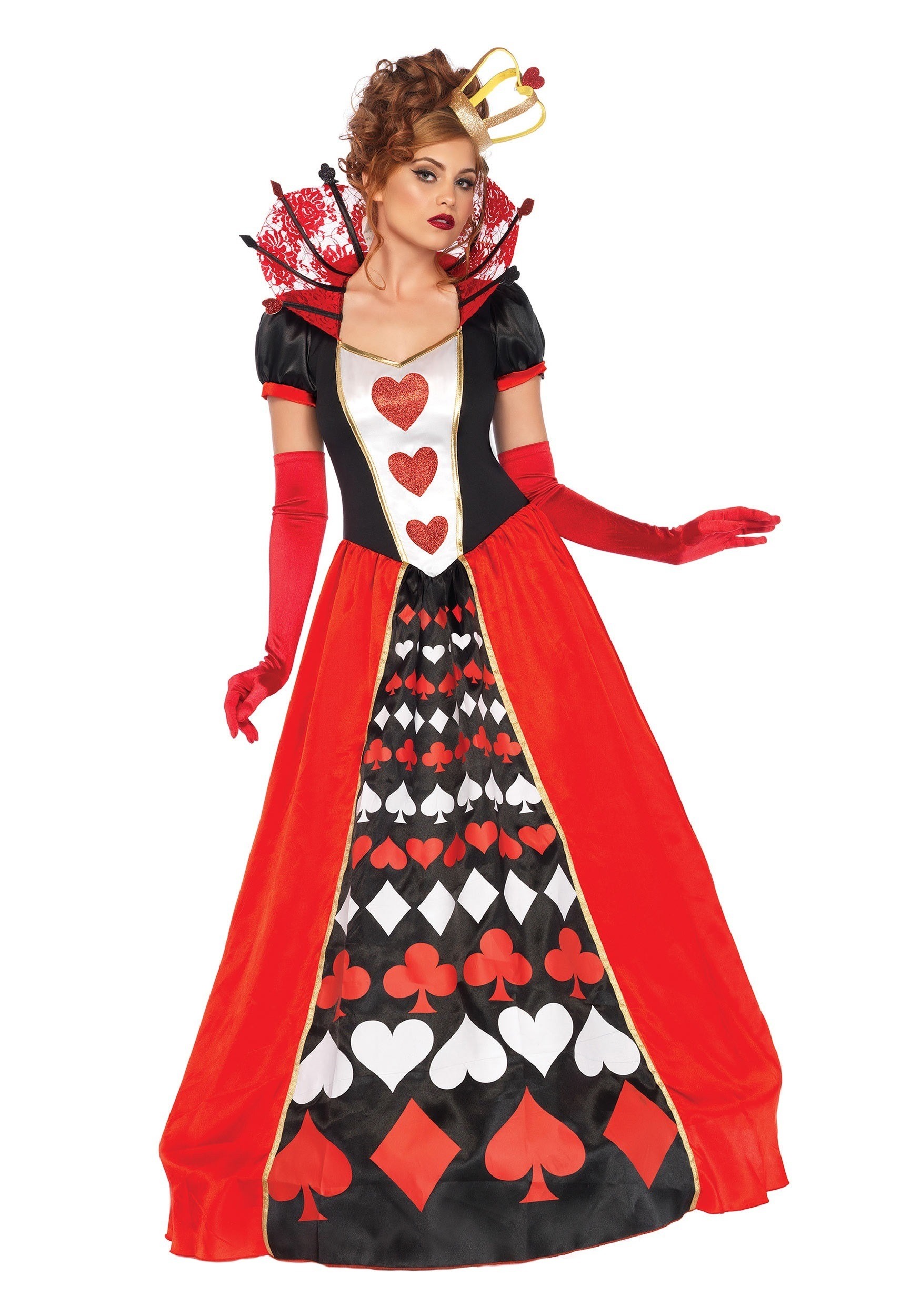 undskylde Advarsel Barry Plus Size Deluxe Queen of Hearts Costume for Women