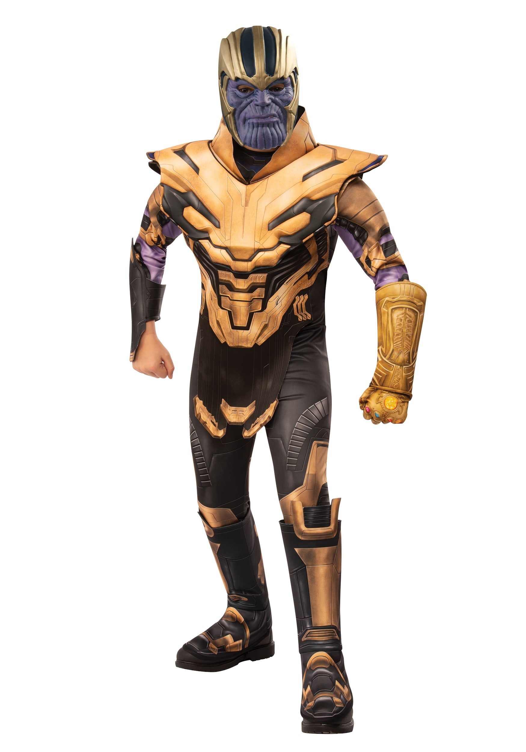Deluxe Avengers Endgame Thanos Fancy Dress Costume For Boys