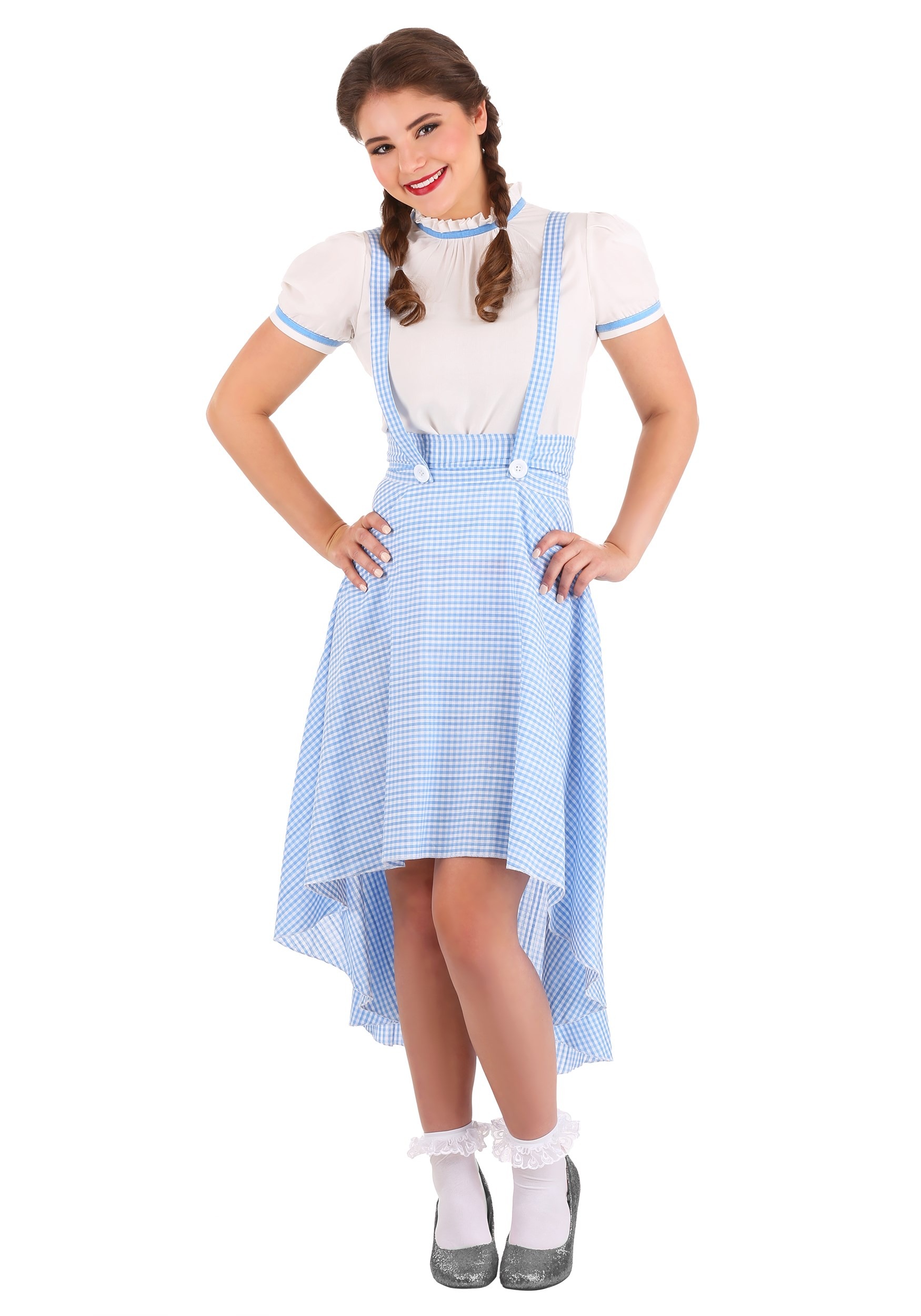 Kansas Girl High Low Fancy Dress Costume For Women