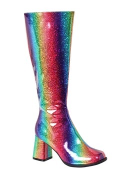 Women's Rainbow Gogo Boots