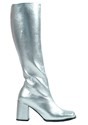 Women's Silver Gogo Boots