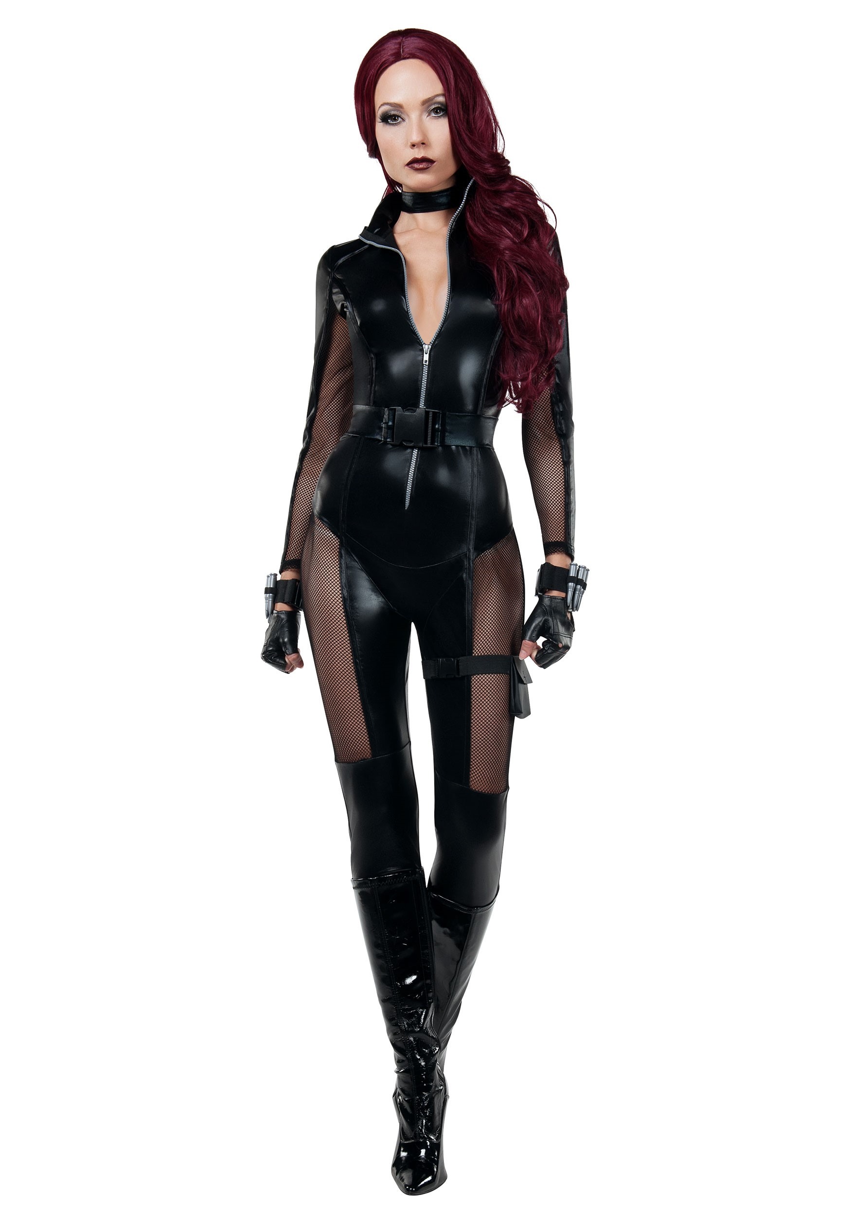 Photos - Fancy Dress Fancy Starline, LLC. Avenging Assassin  Dress Costume for Women Black 