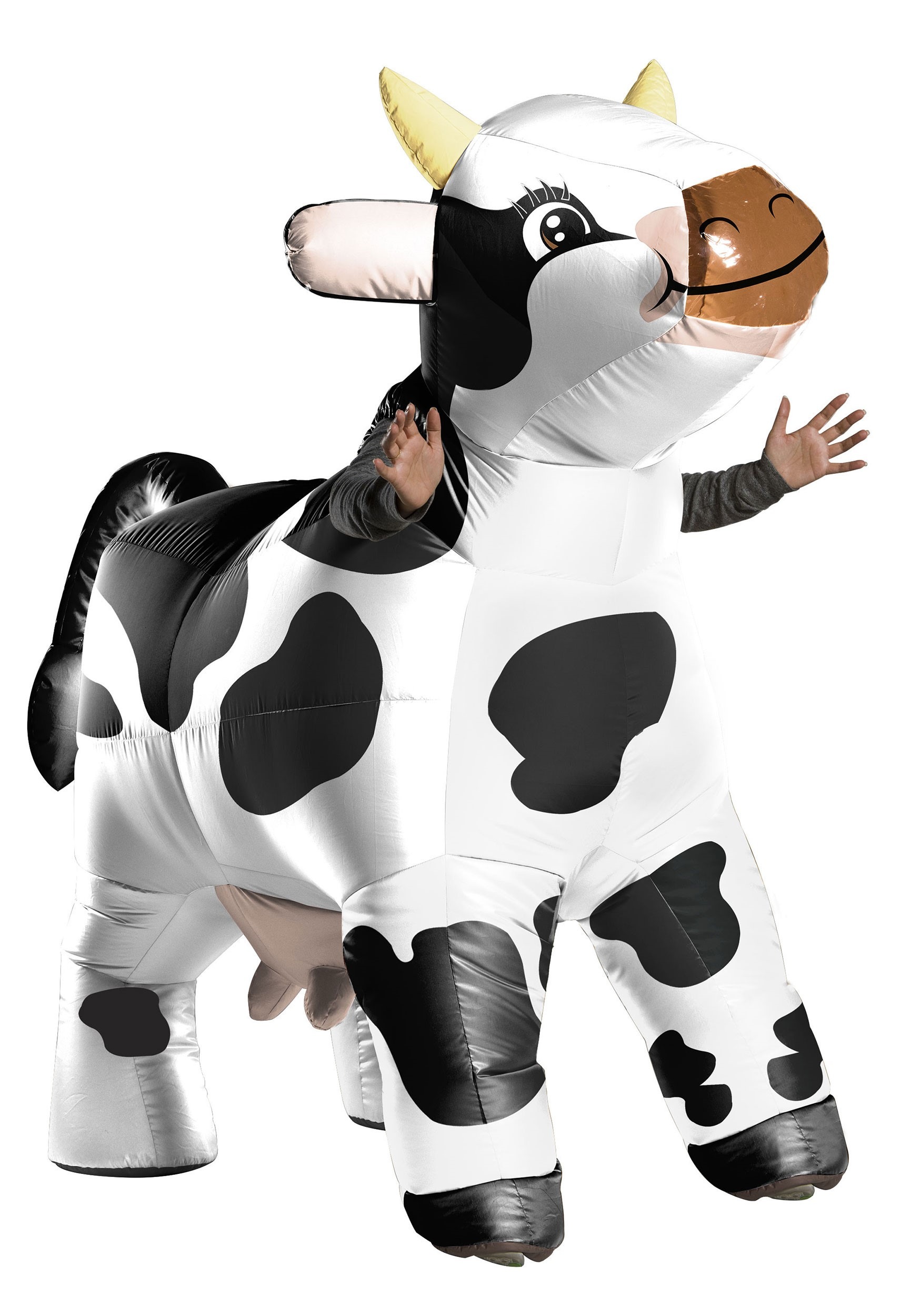Inflatable Cow Adults Fancy Dress Costume