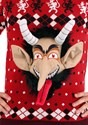 Adult 3D Krampus Head Unisex Ugly Christmas Sweater alt6
