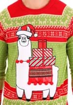 Adult Christmas Llama Ugly Sweater Alt 8
