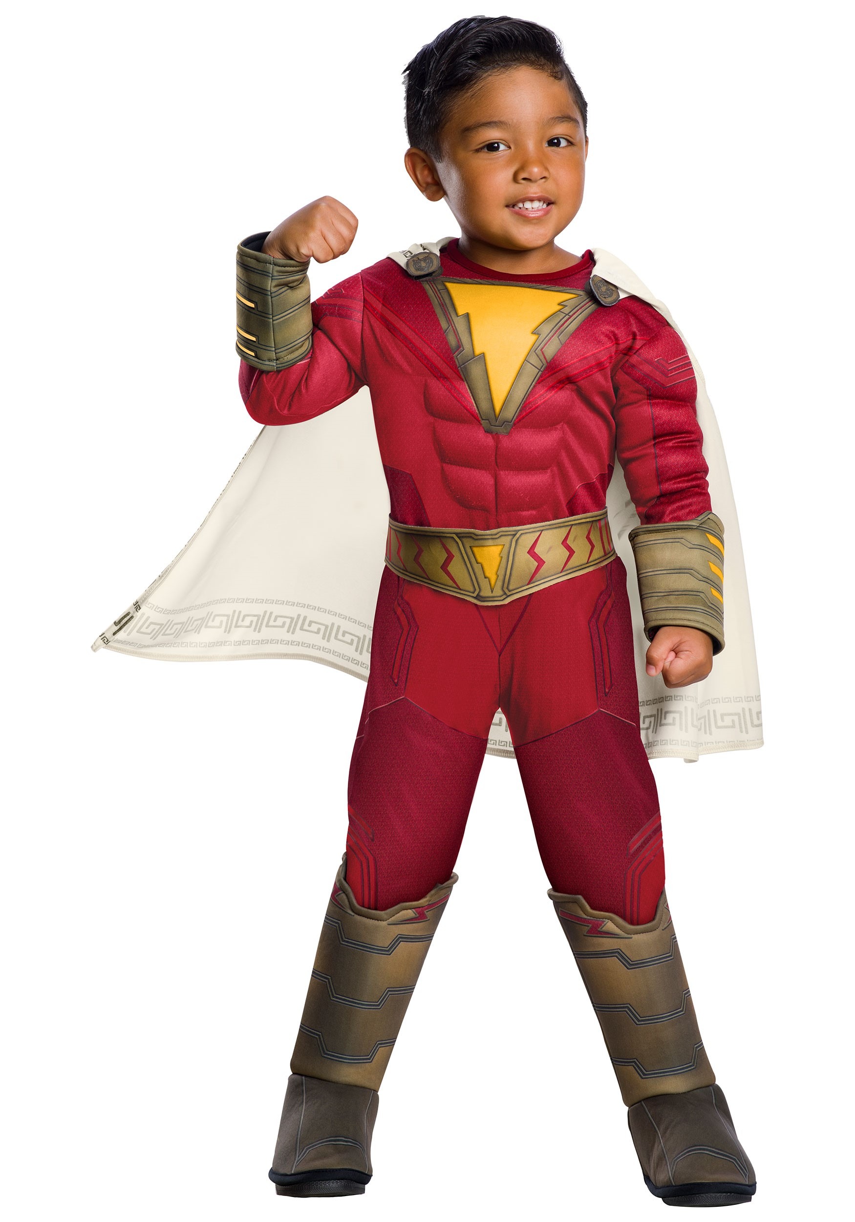 Boys Or Girls Shazam! Toddler Fancy Dress Costume