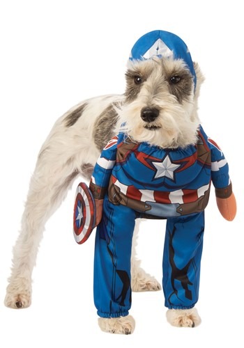 Captain America Pet Costume