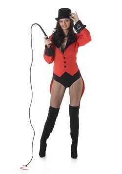 Women's Red Ringmaster Sexy Costume