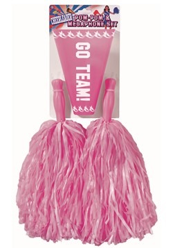 Pink PomPom and Megaphone