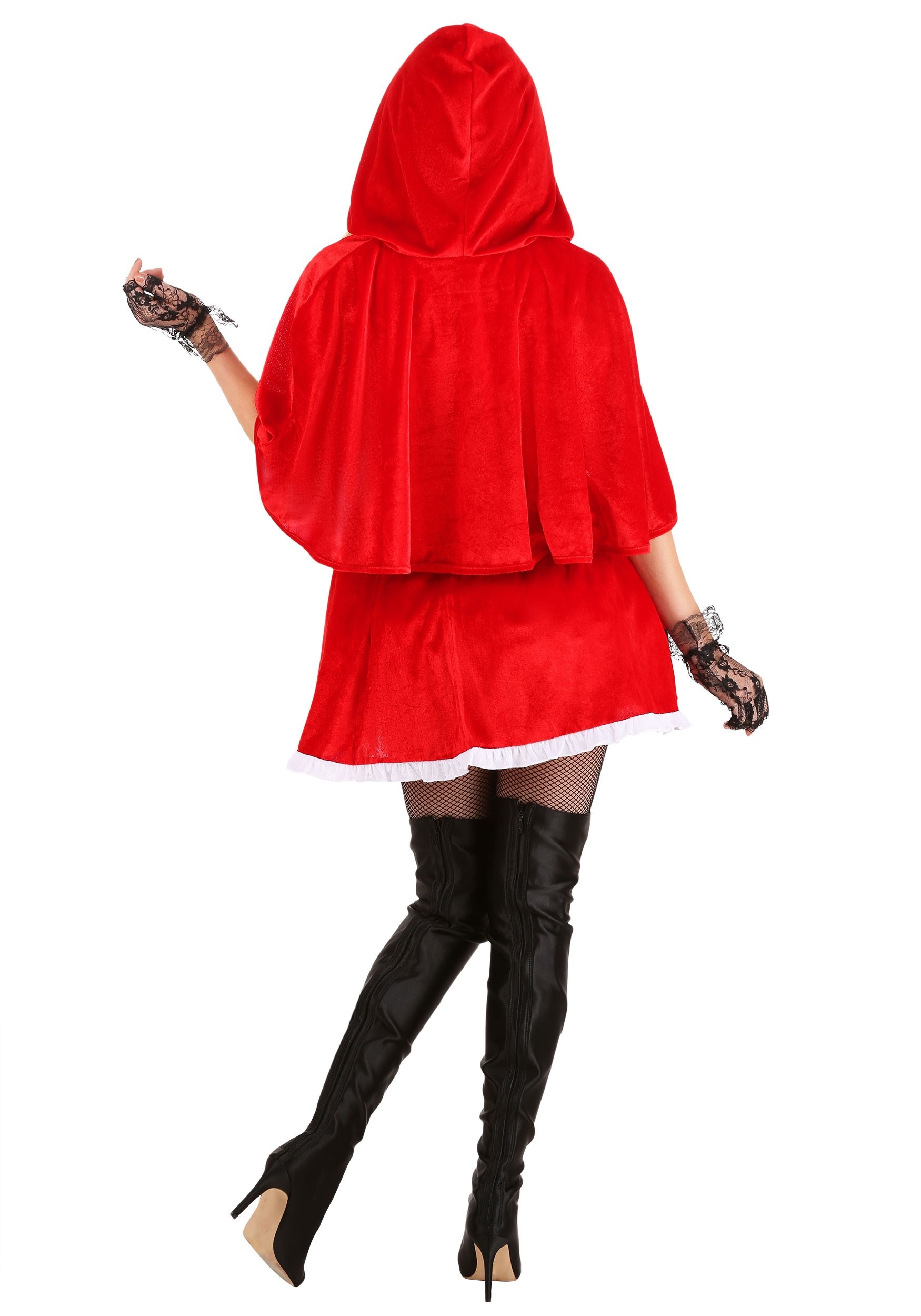 Red Hot Riding Hood Women's Fancy Dress Costume