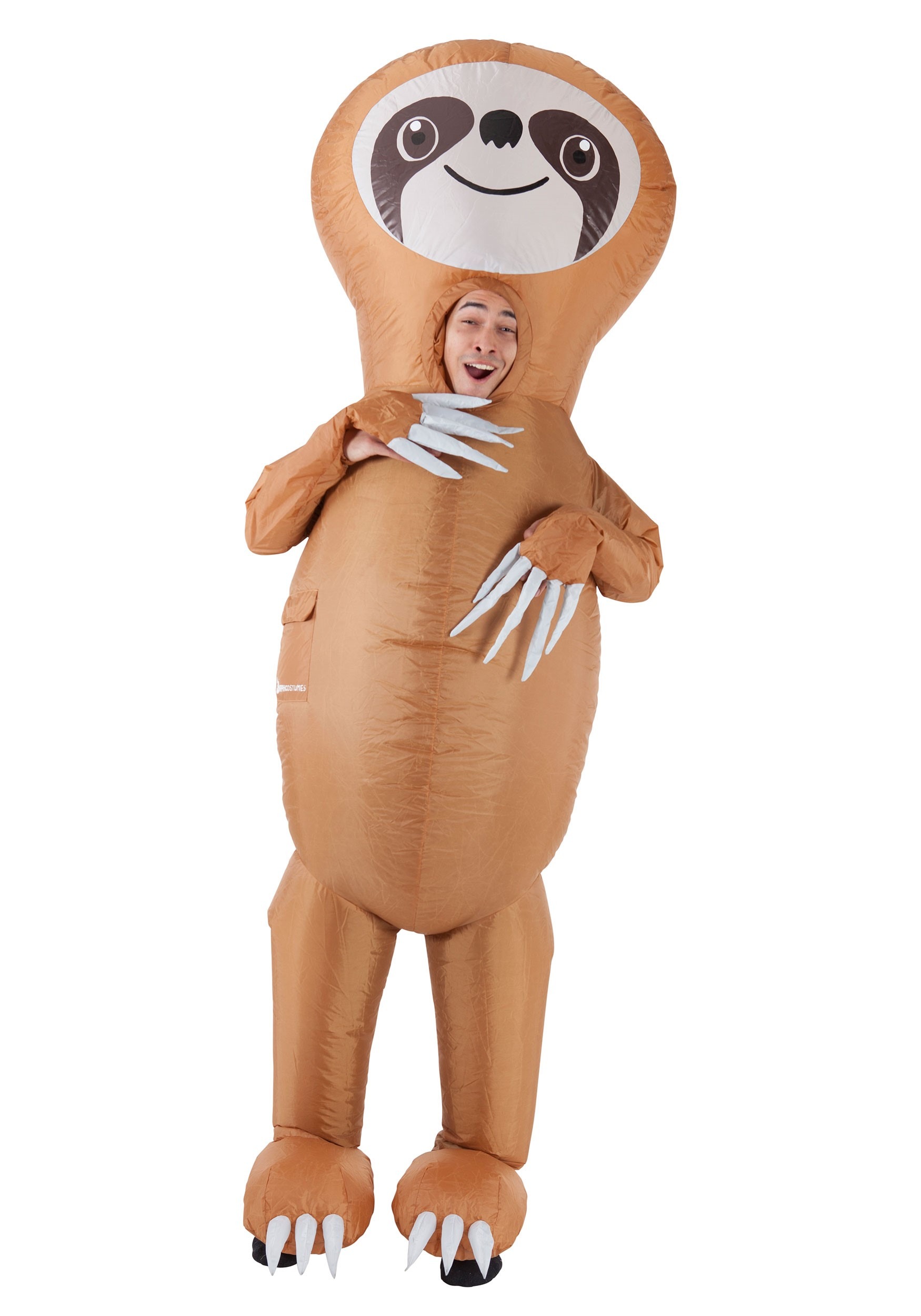Funny Adult Inflatable Sloth Fancy Dress Costume