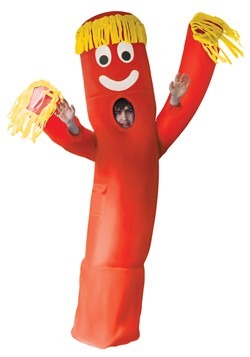Adult Inflatable Red Wavy Arm Guy Costume