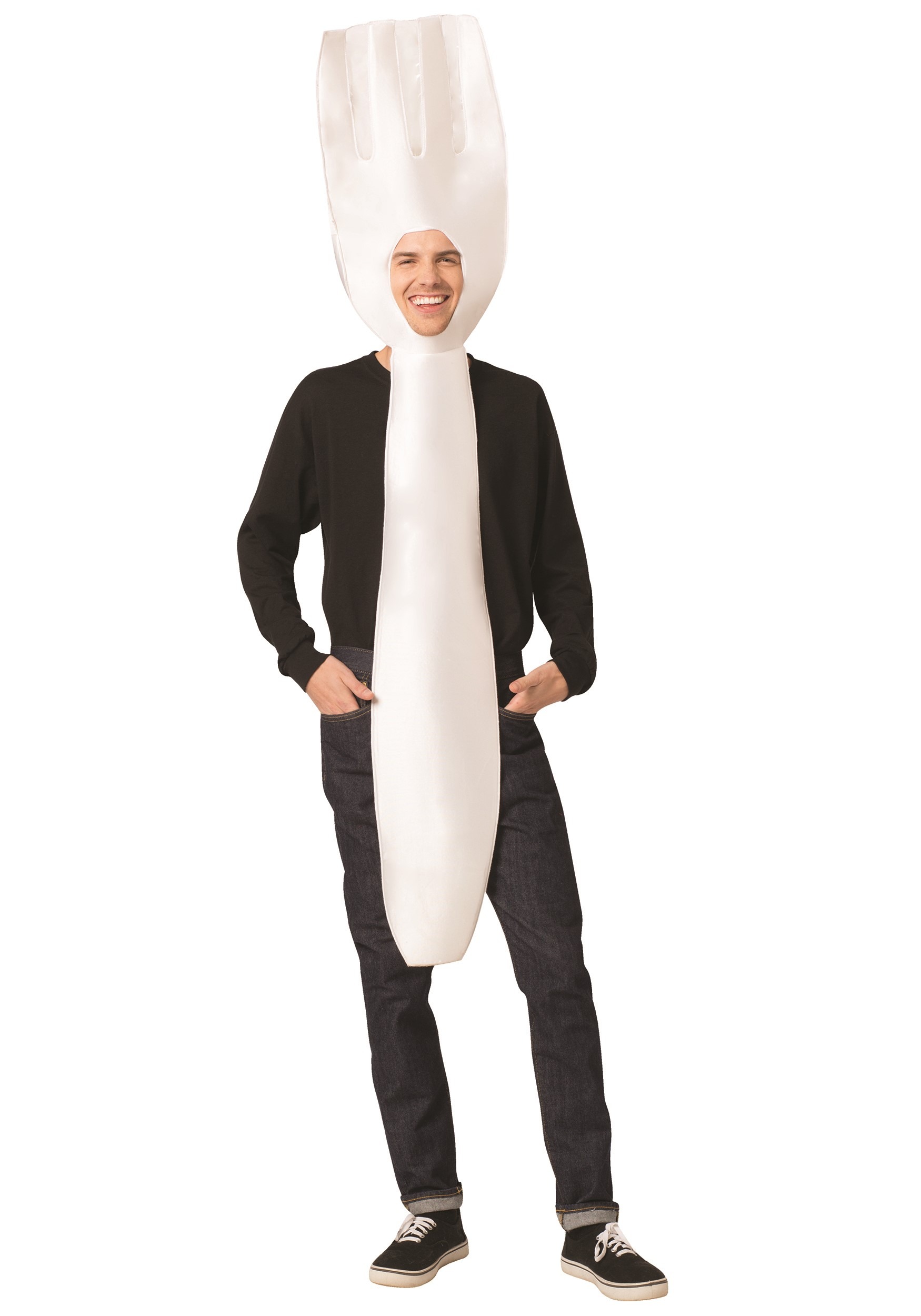 Funny Adult Plastic Fork Fancy Dress Costume
