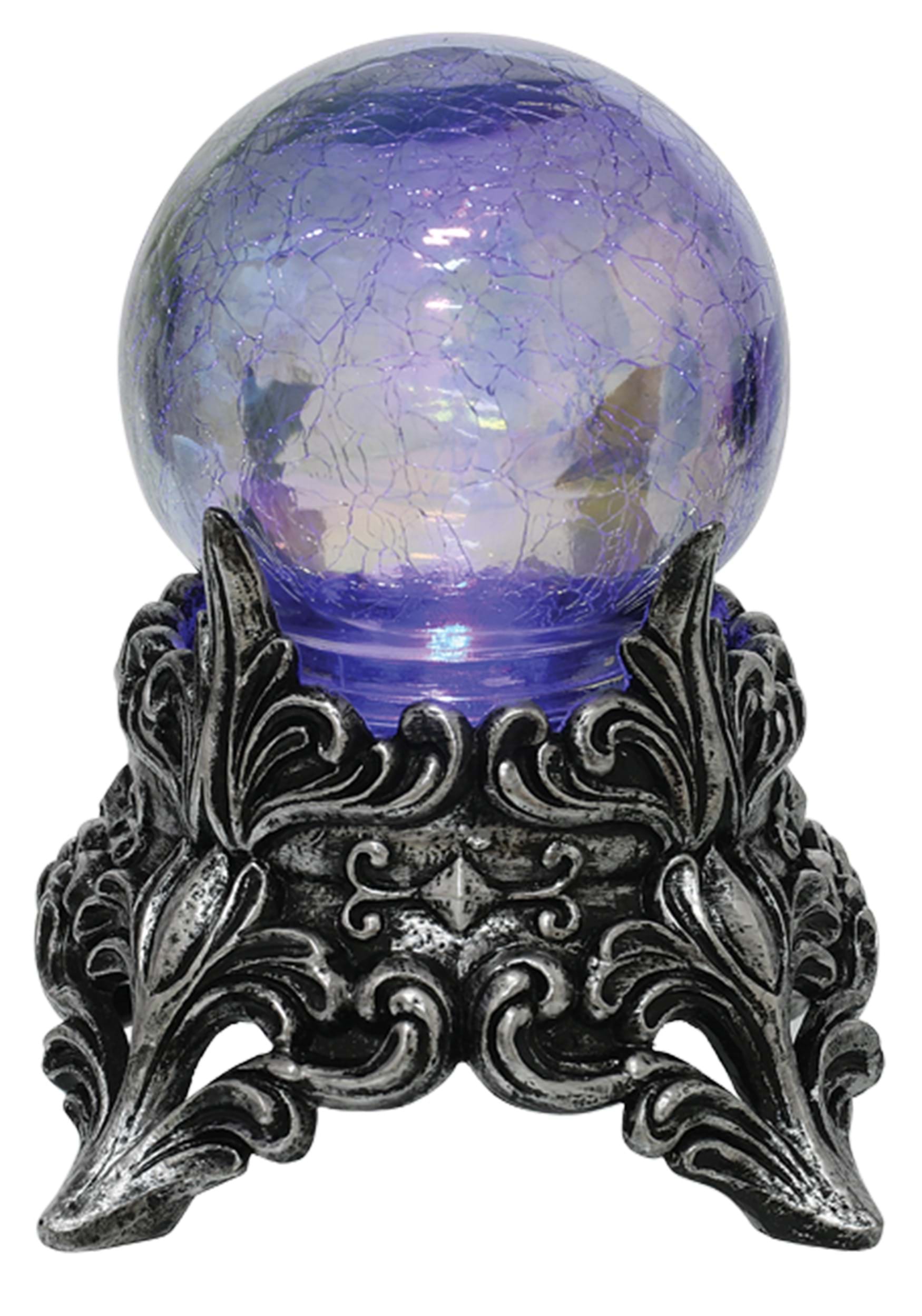7-Inch Color Changing Mystic Crystal Ball Decoration | Table Decorations