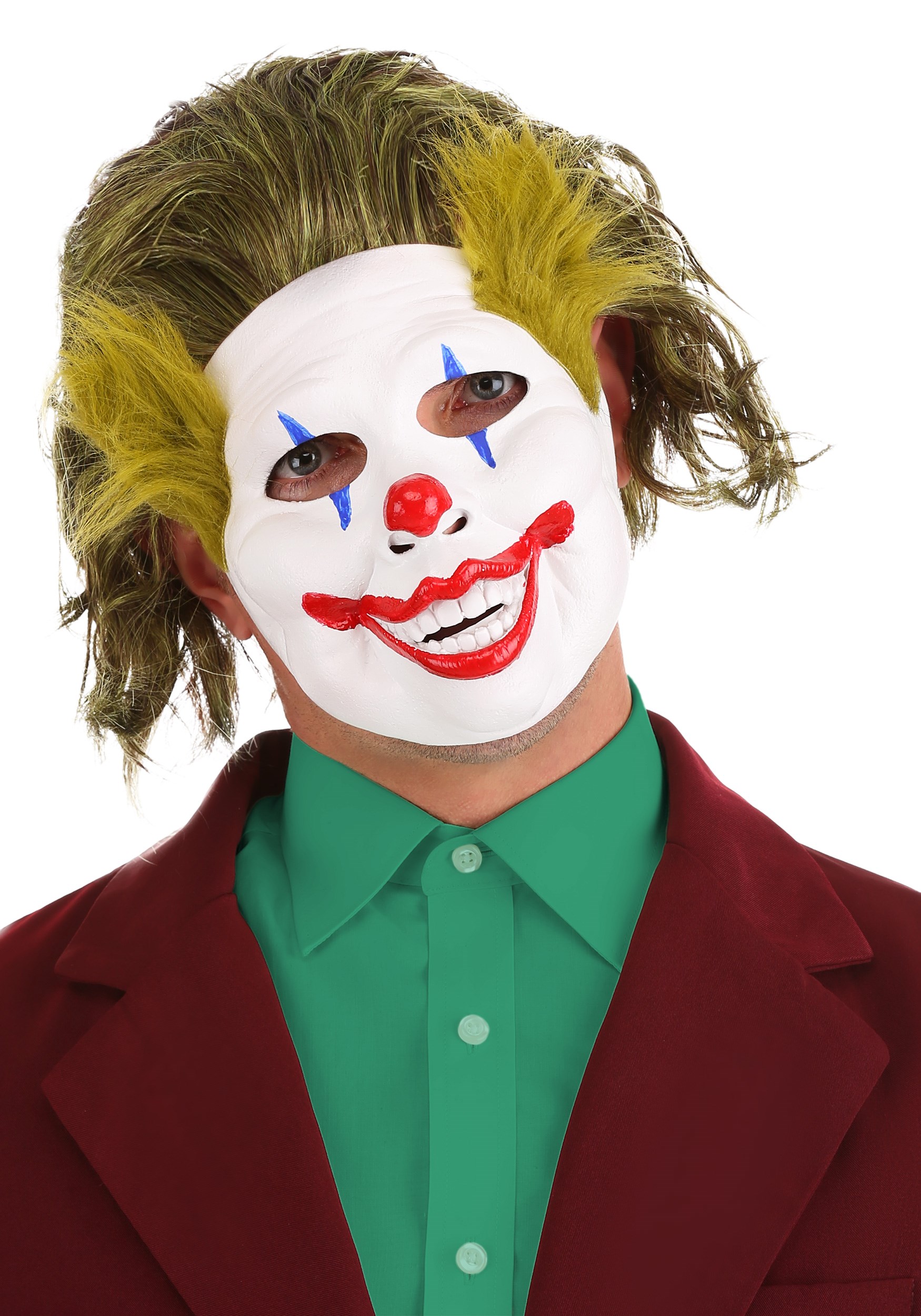 Crazy Clown Mask Adult