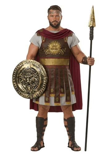 Plus Size Roman Warrior Costume for Men update