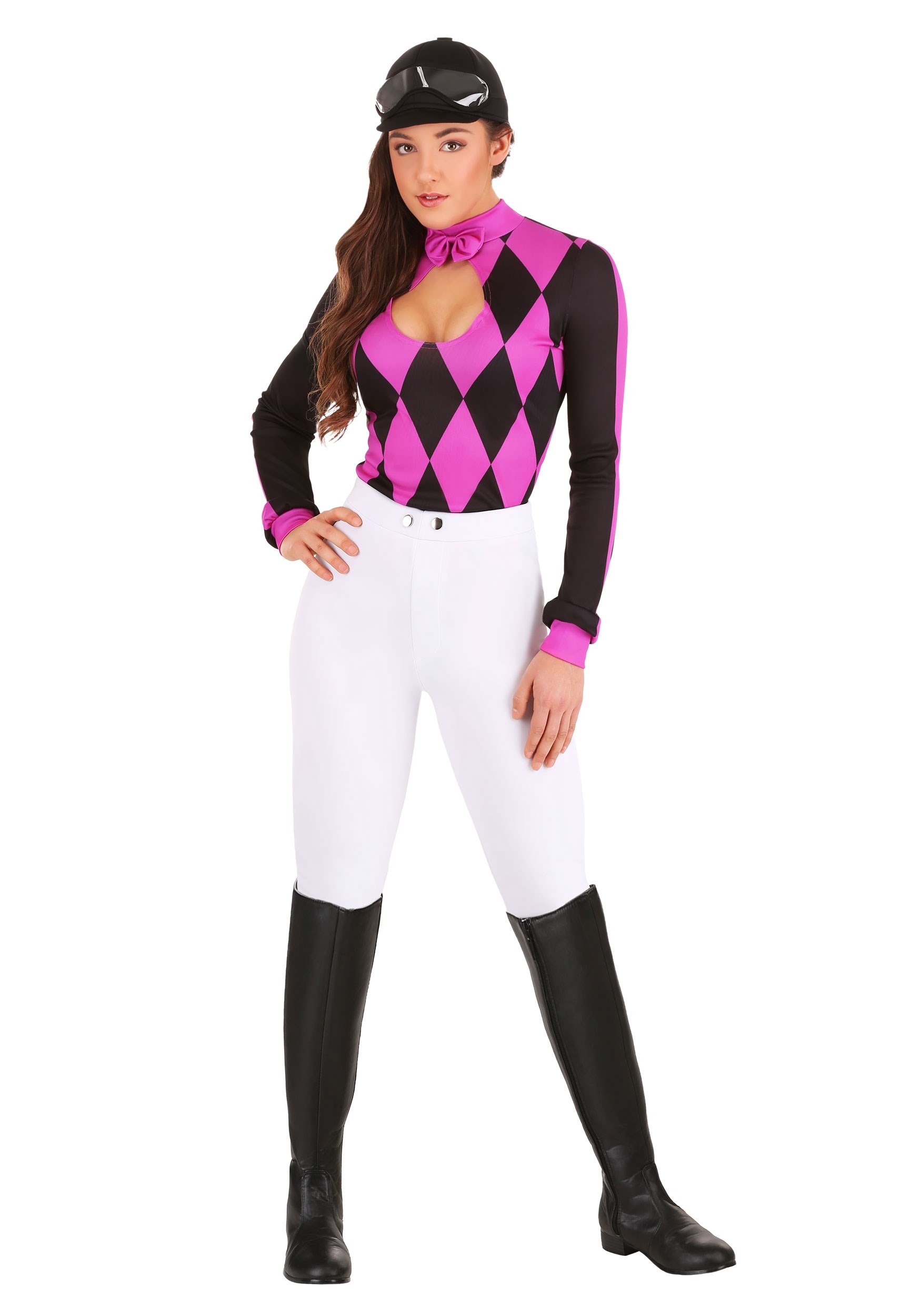 Sexy Women's Jockey Fancy Dress Costume