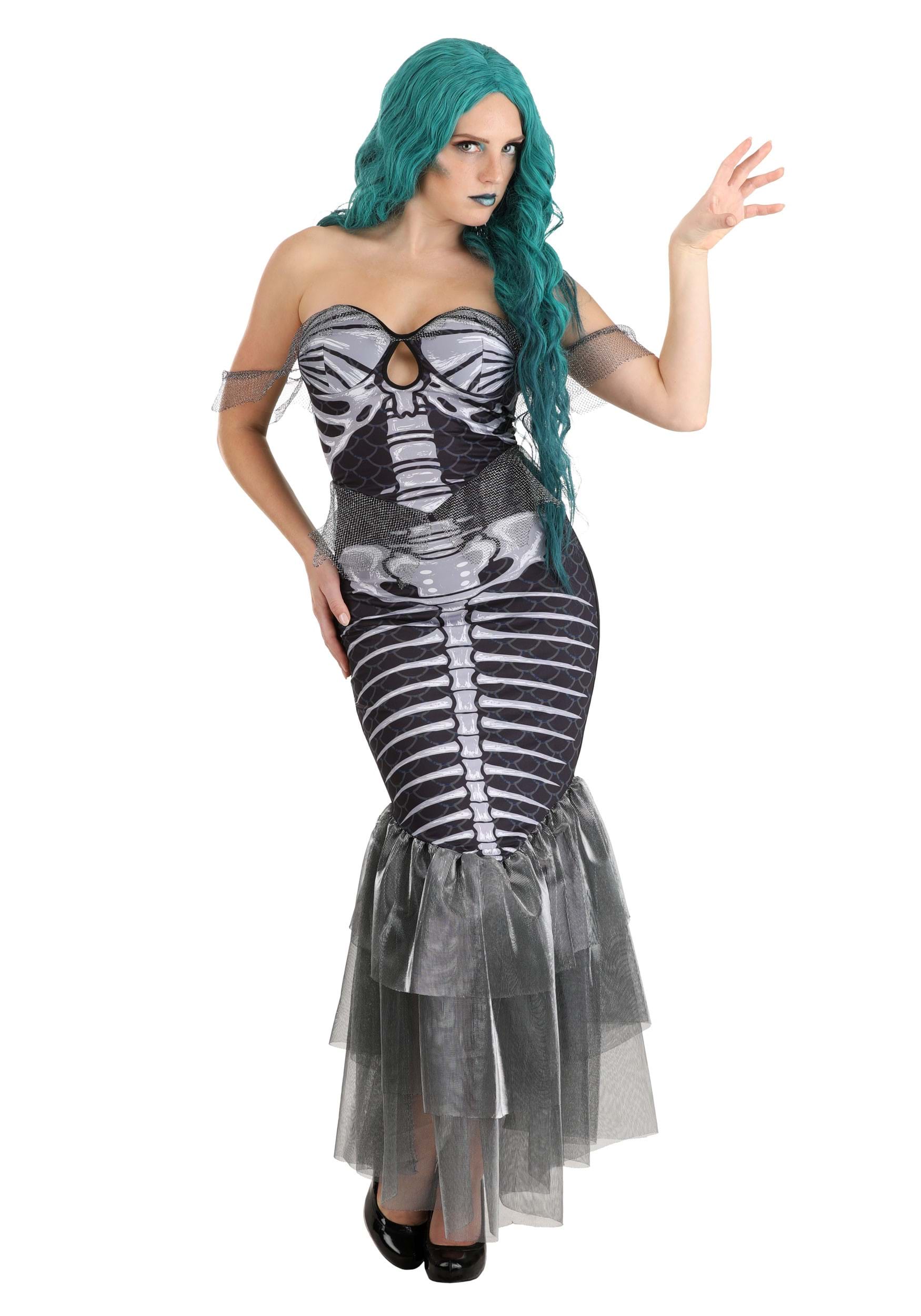 Women's Haunting Siren Fancy Dress Costume