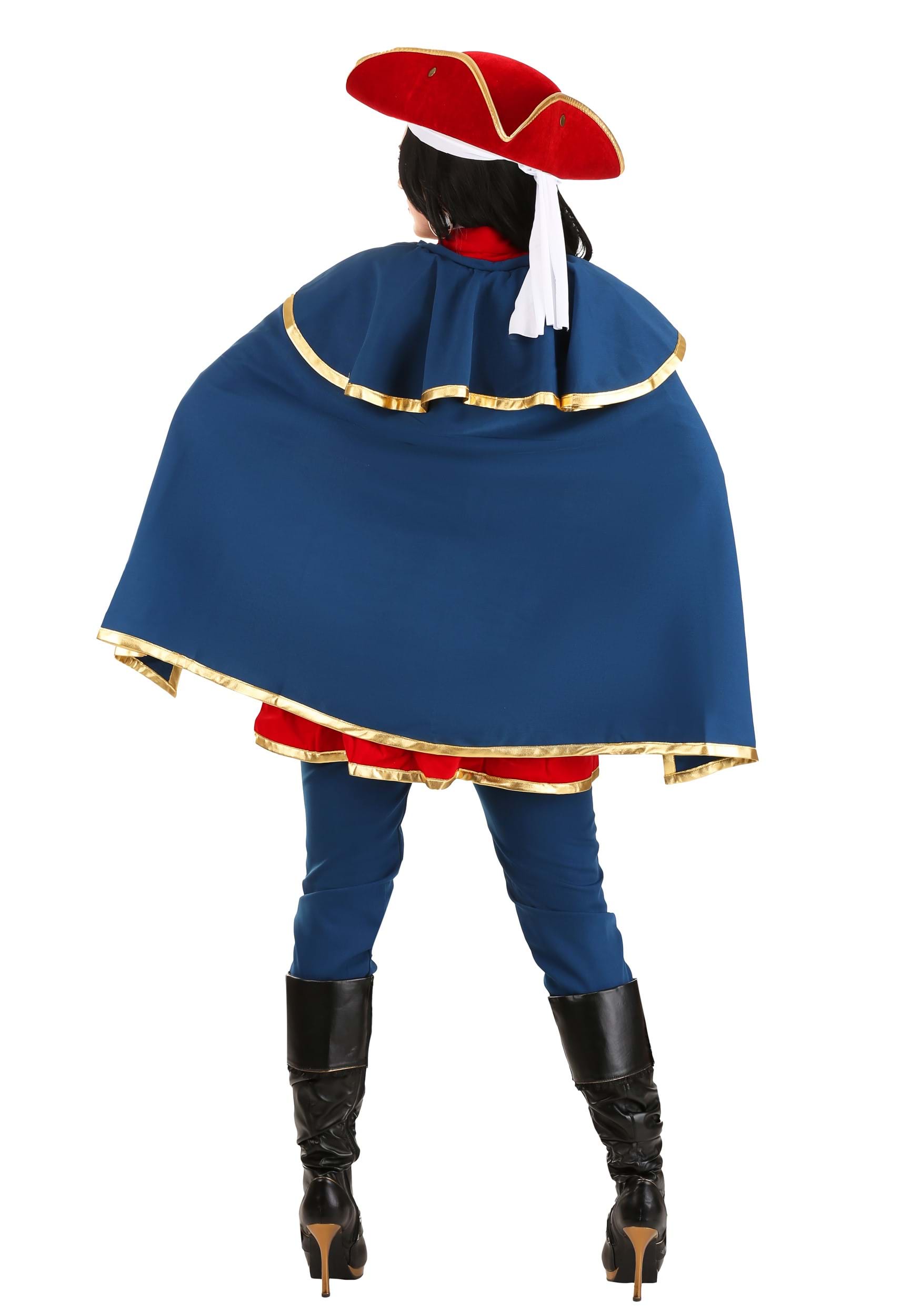 Captain Pirate Fancy Dress Costume For Women