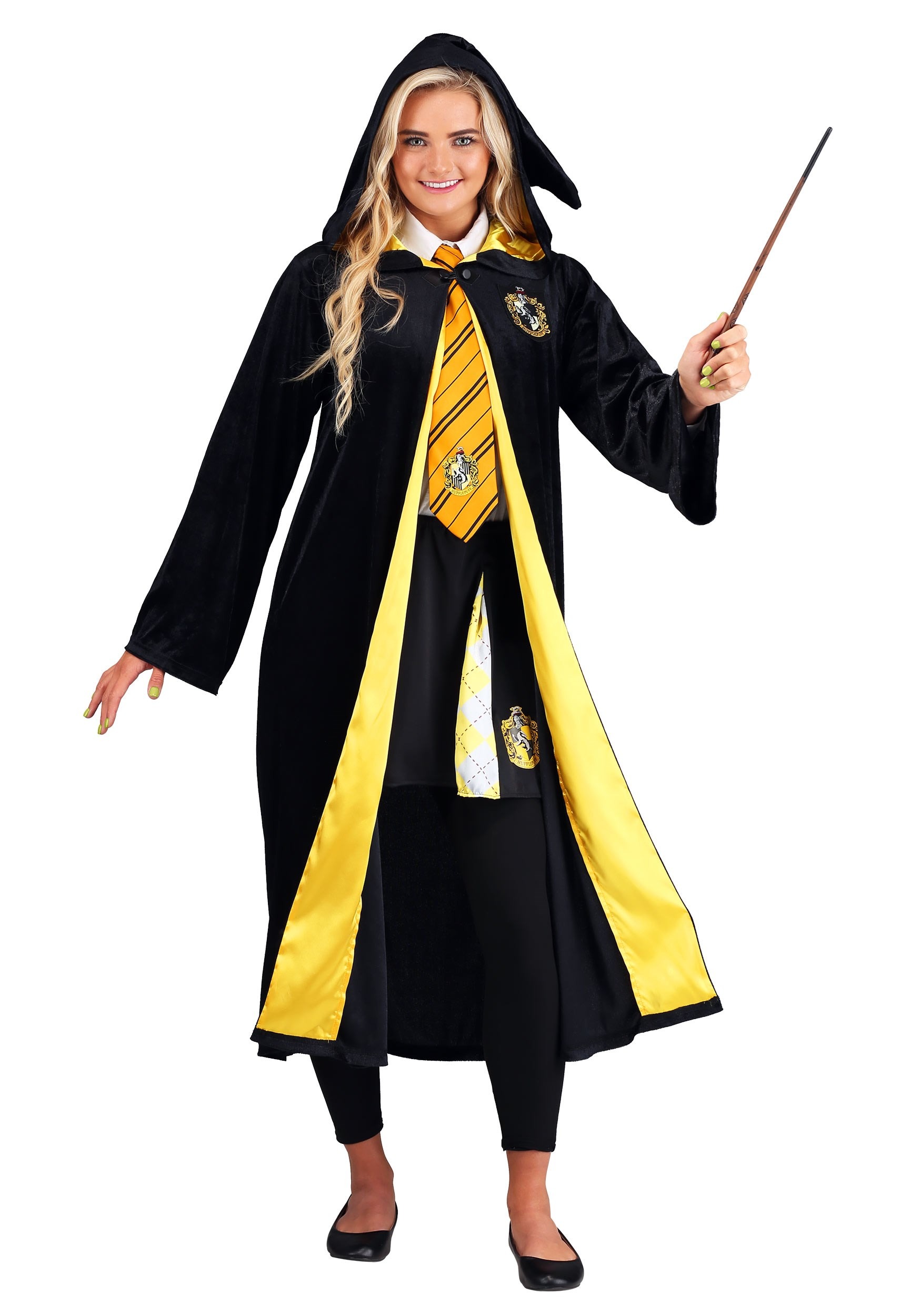 Adult Harry Potter Deluxe Hufflepuff Robe