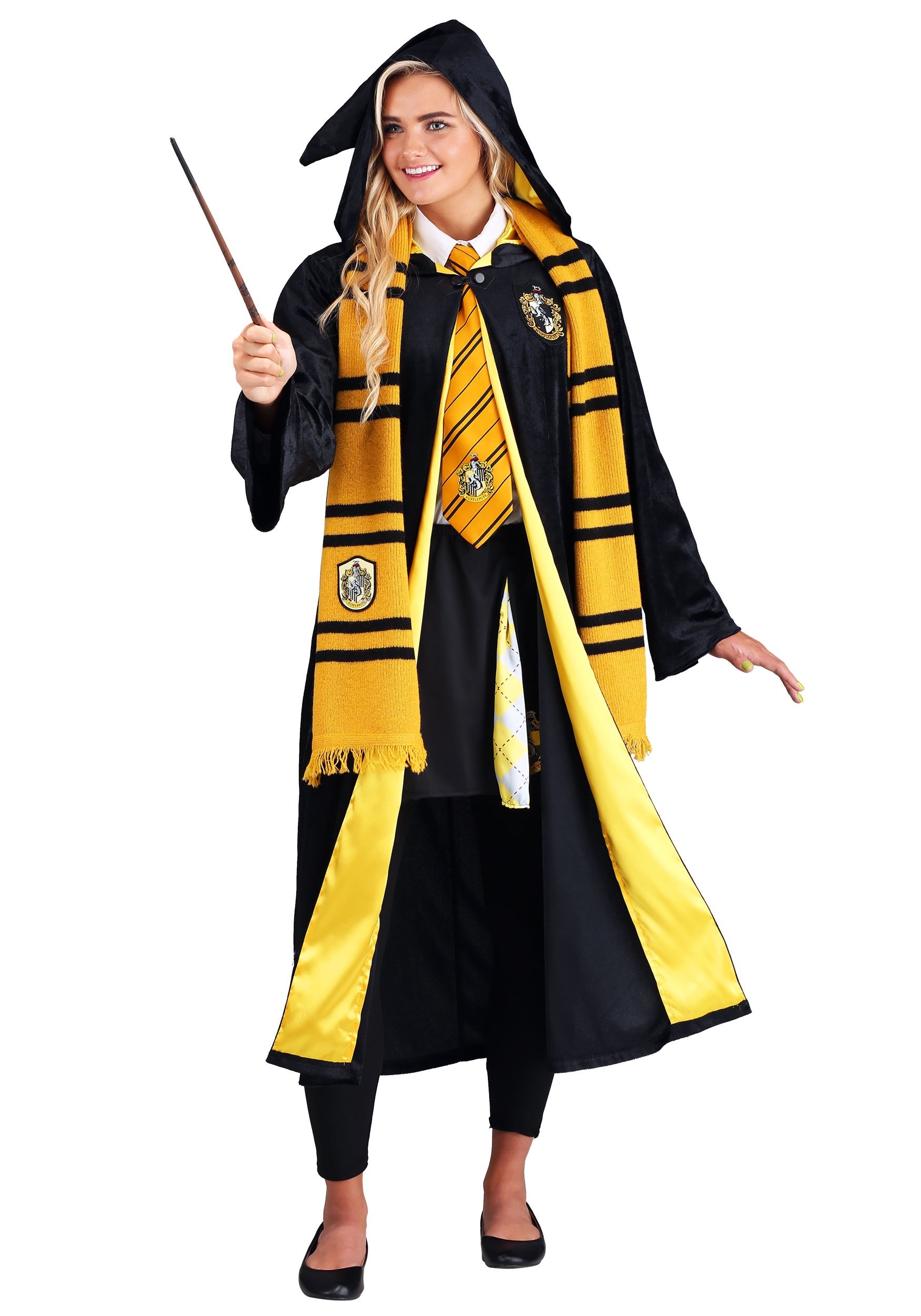 Adult Harry Potter Deluxe Hufflepuff Robe