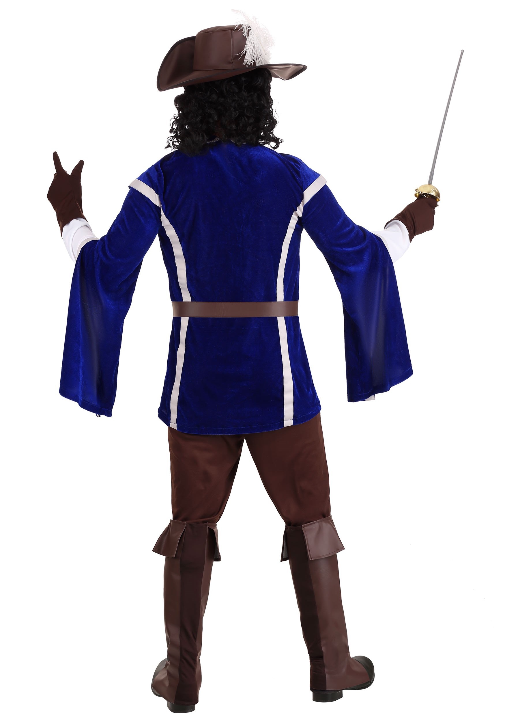 Men's Mighty Musketeer Fancy Dress Costume