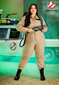 Ghostbusters Women's Plus Size Costume Jumpsuit