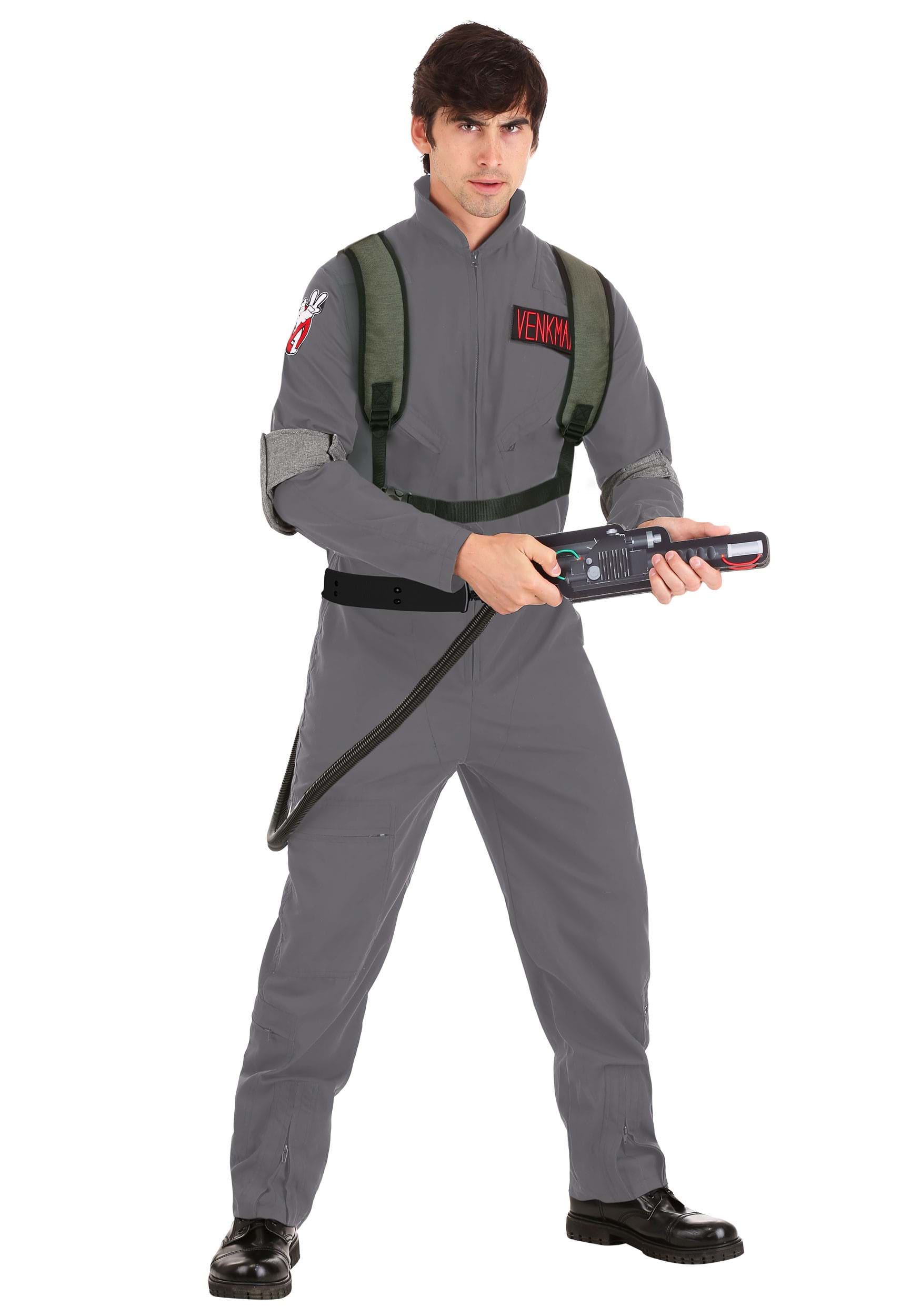 Plus Size Ghostbusters 2 Cosplay Fancy Dress Costume for Men