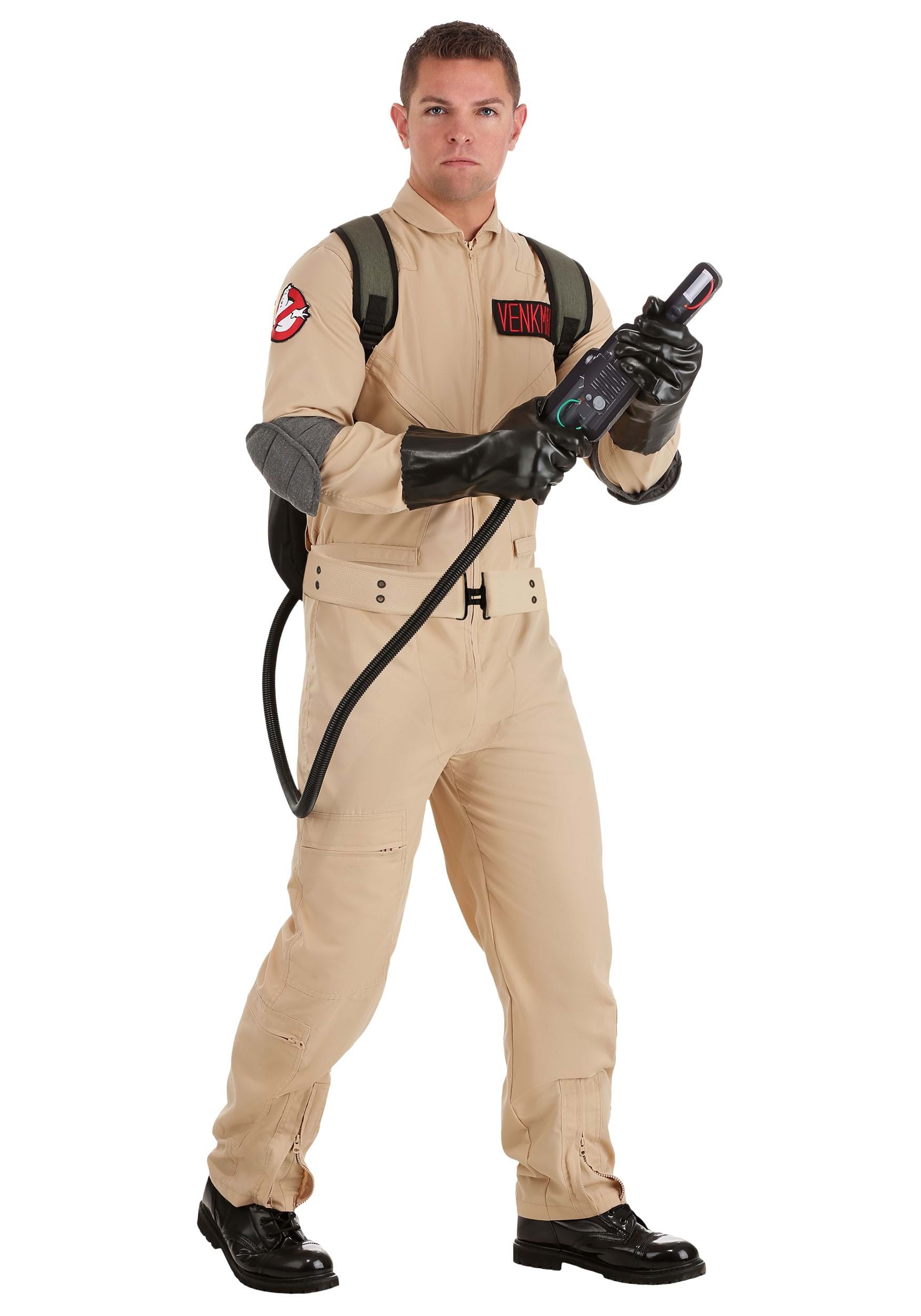 Men's Ghostbusters Plus Size Cosplay Fancy Dress Costume | Exclusive