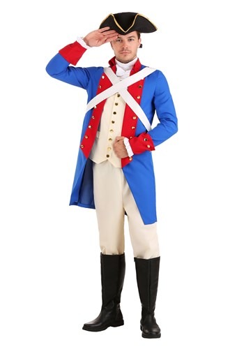 Men's American Revolution Soldier Costume