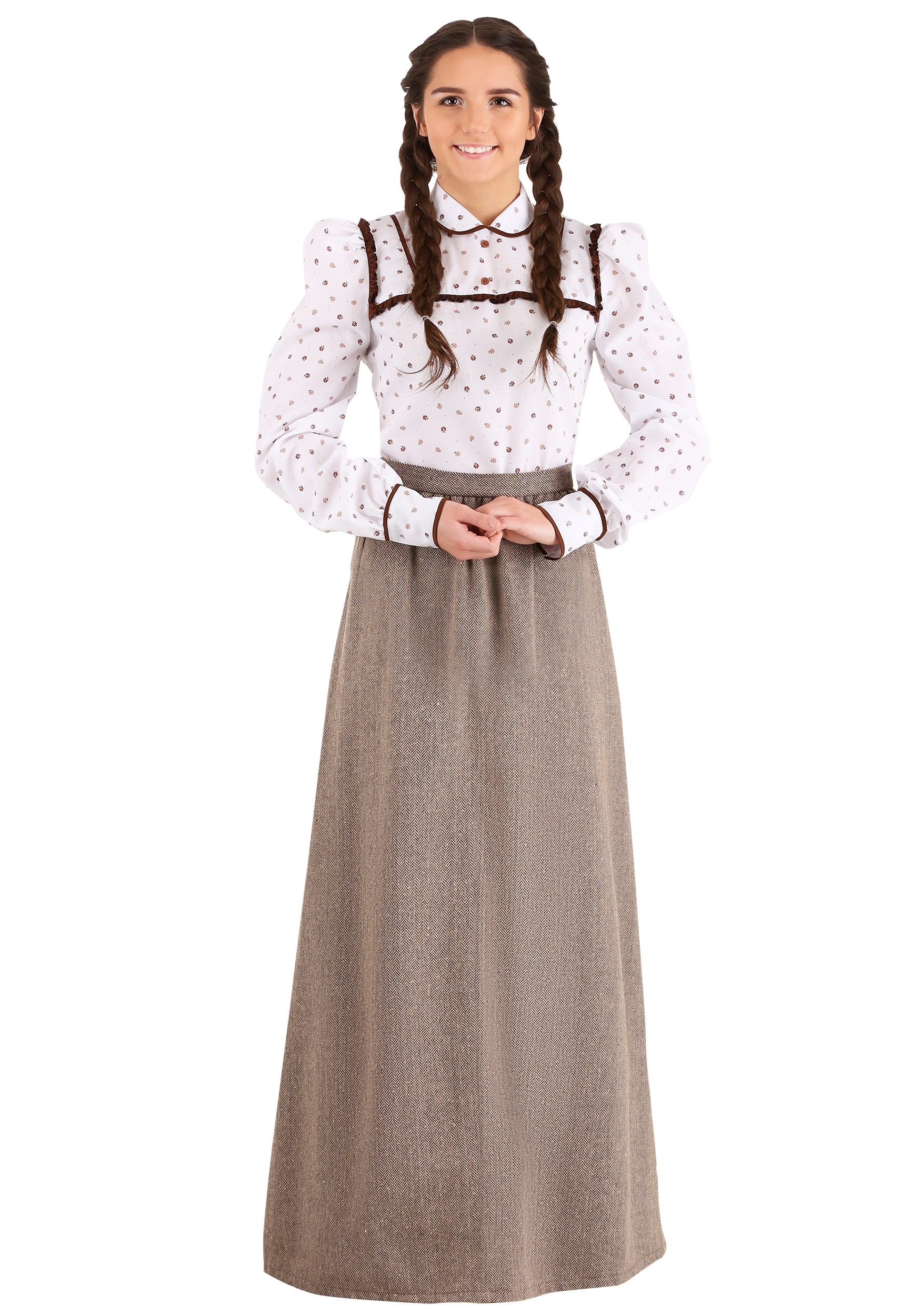 Westward Pioneer Women's Fancy Dress Costume