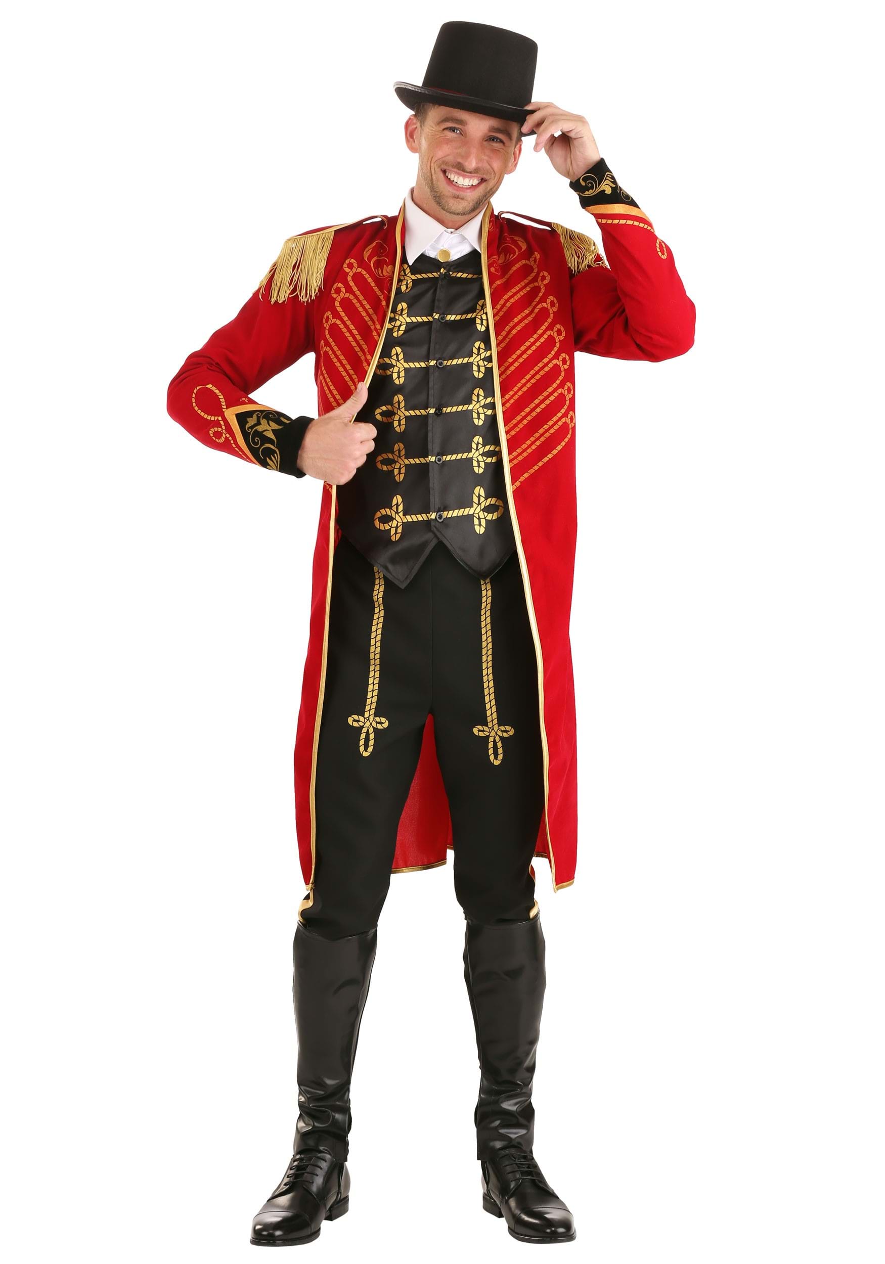 Dashing Ringmaster Fancy Dress Costume for Men