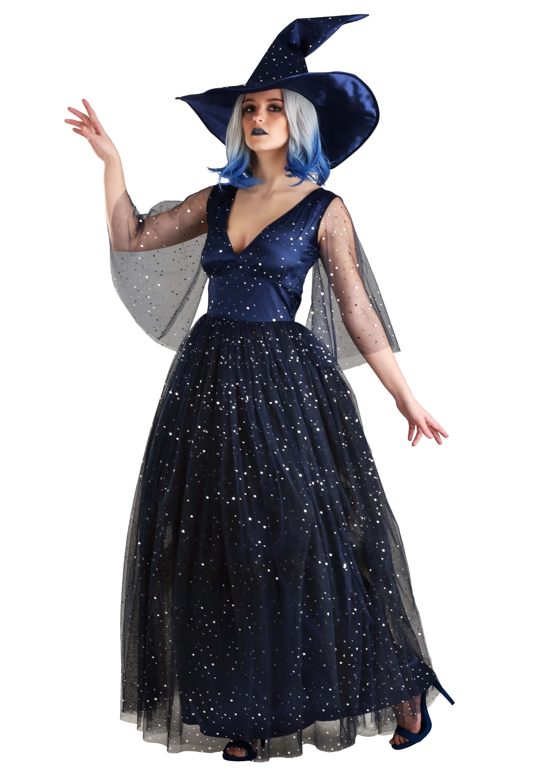 Moonbeam Witch Women's Fancy Dress Costume