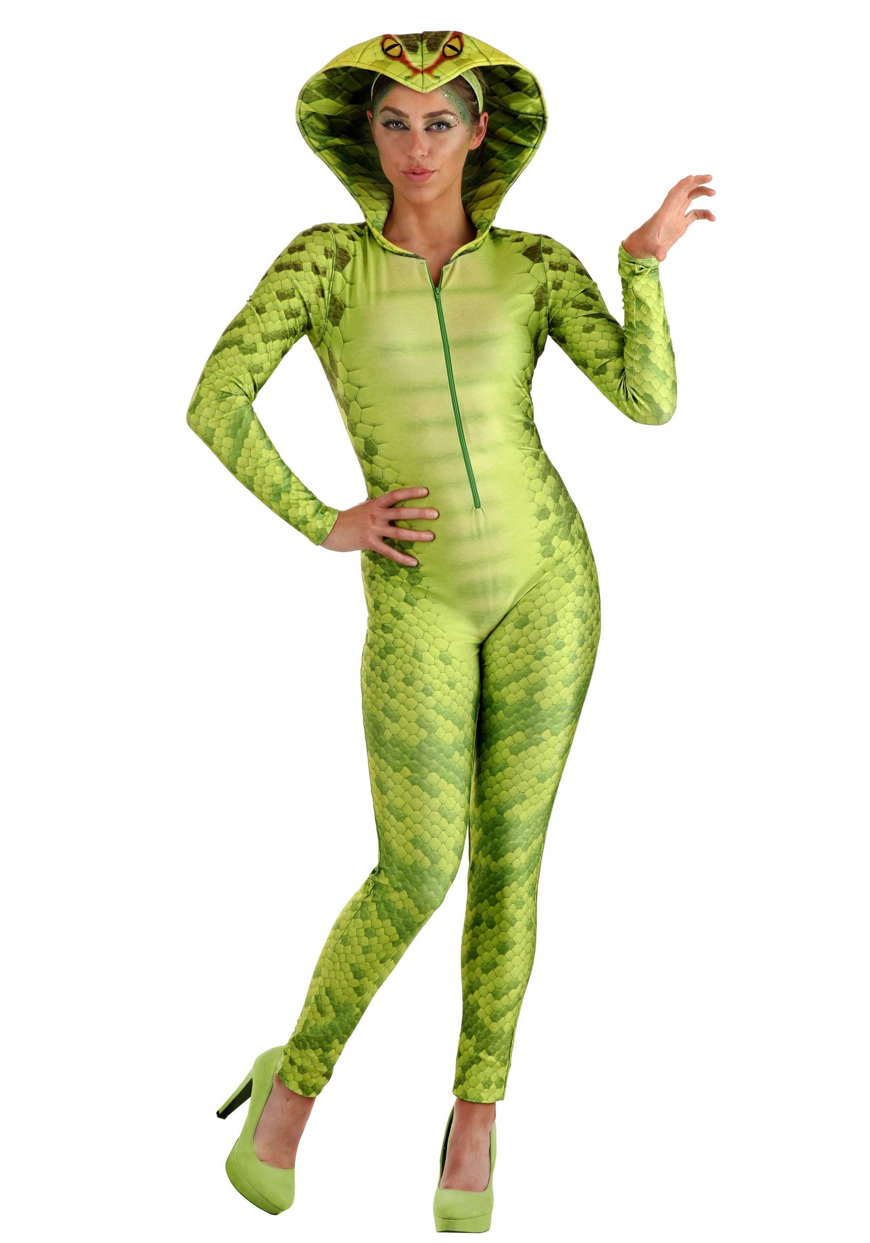 Fierce Snake Women's Fancy Dress Costume