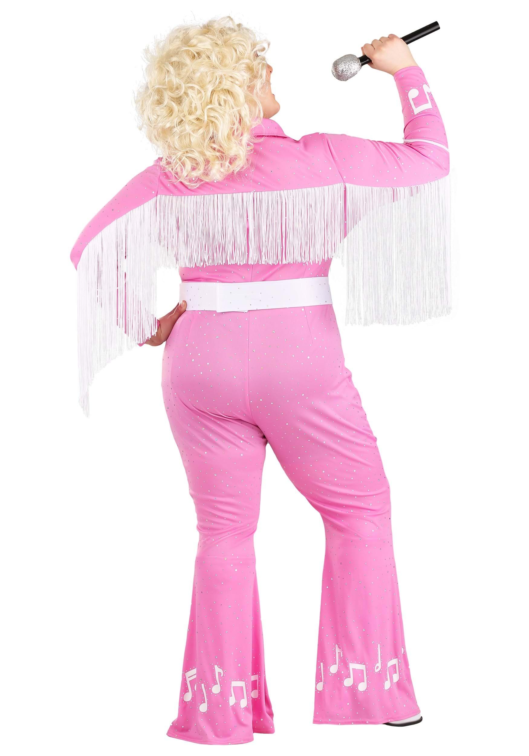 Plus Size Country Singer Fancy Dress Costume